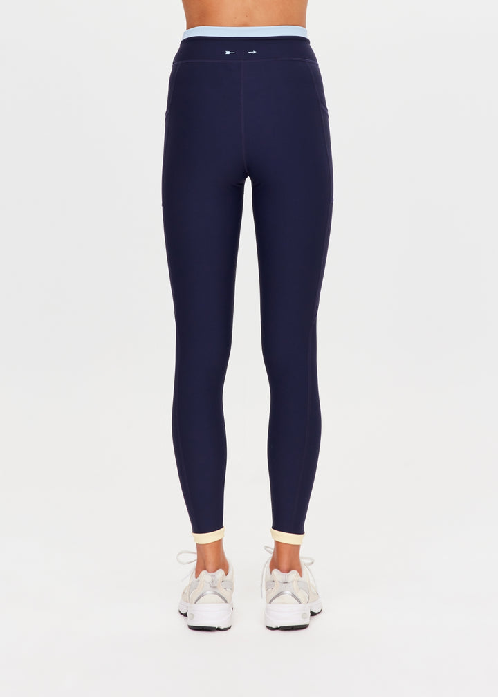 The Upside Hermosa 25IN Pocket Midi Pant Navy