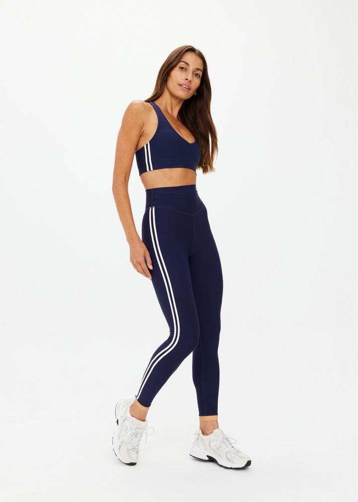 The Upside - Daytona 25Inch High Midi Pant - Navy