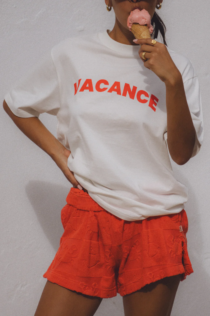 Araminta James - Vacance Tee - Snow