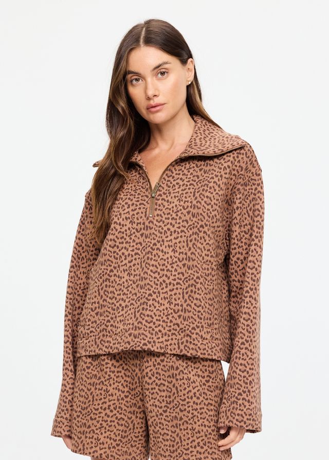 The Upside Javan Jones Quarter Zip Sweat