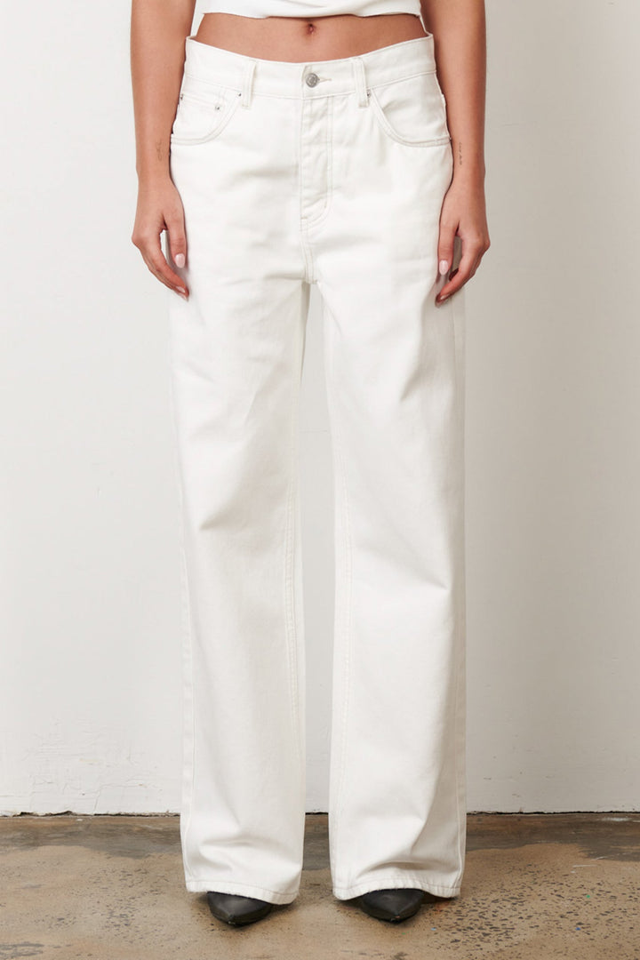 Bayse - Perry Denim Jeans - Geisha White