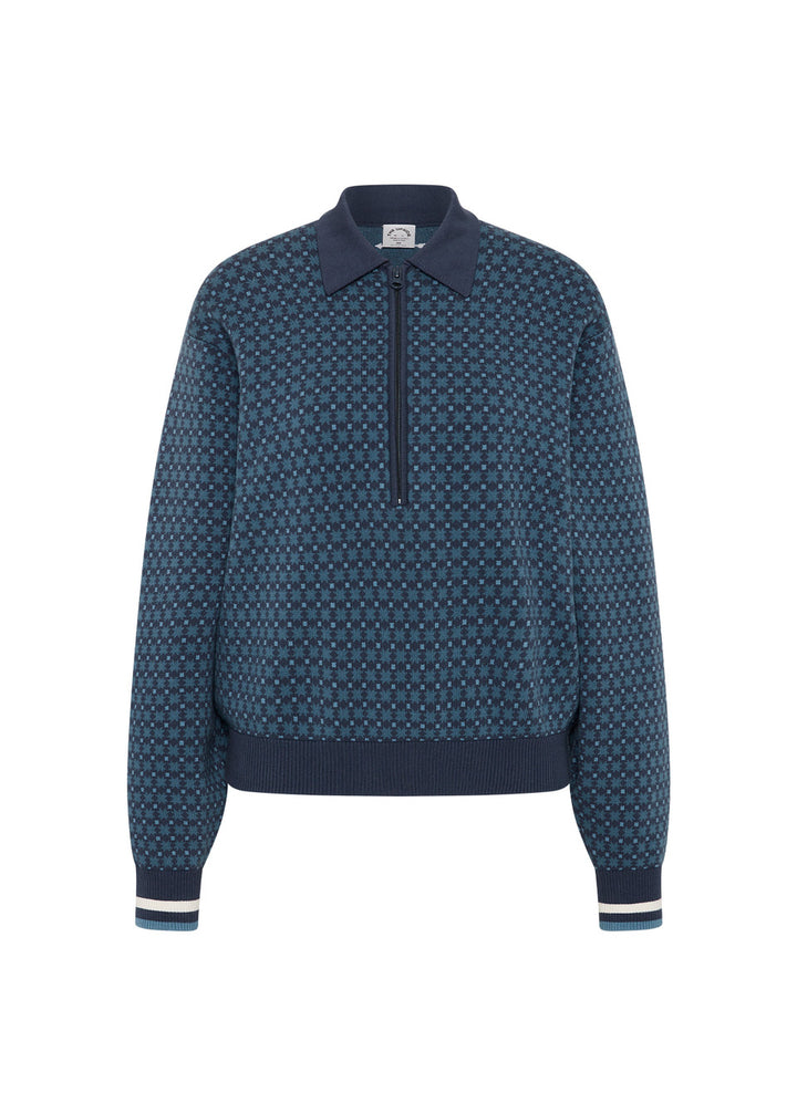 The Upside - Lumiere Zane Knit Collared Top