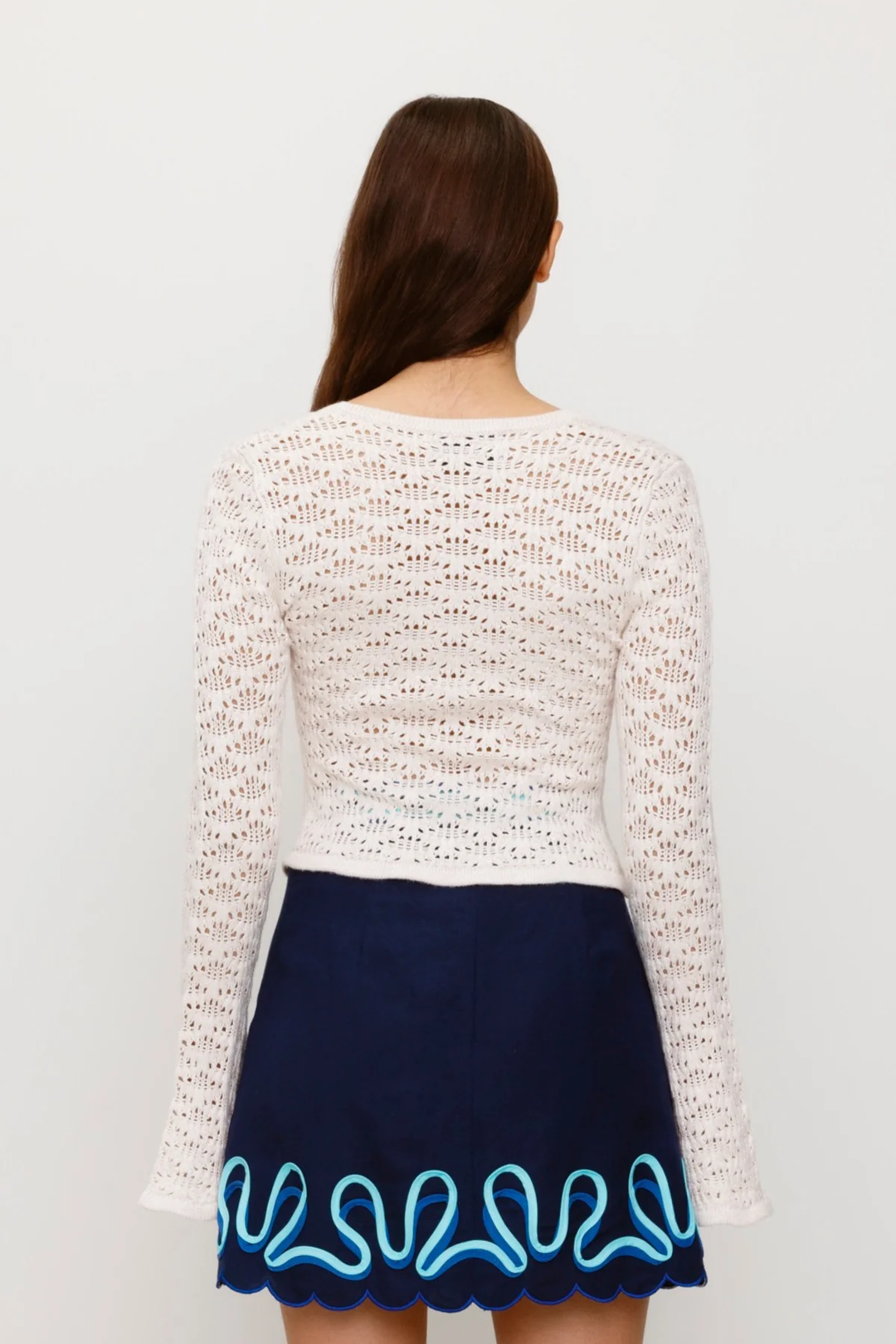 The Wolf Gang - Amara Knit Cardigan - Creme