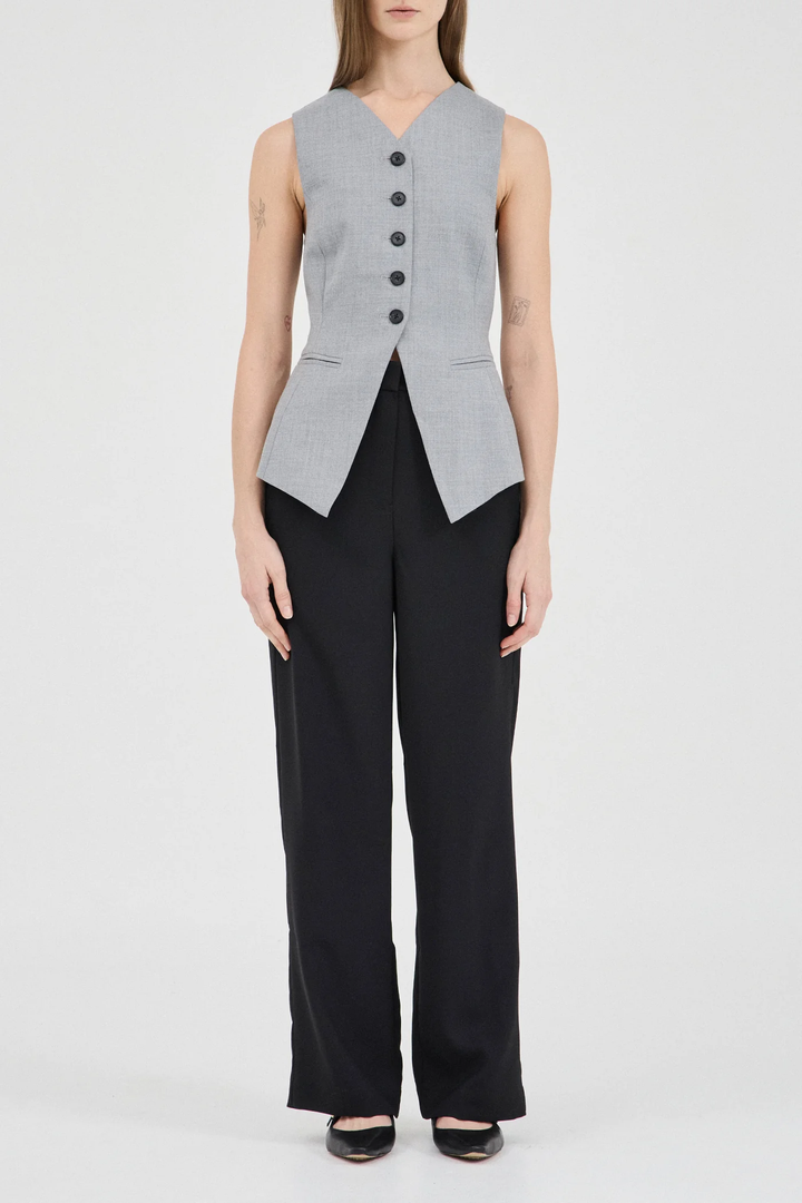 Friend Of Audrey - The Grey Marle Vest Top