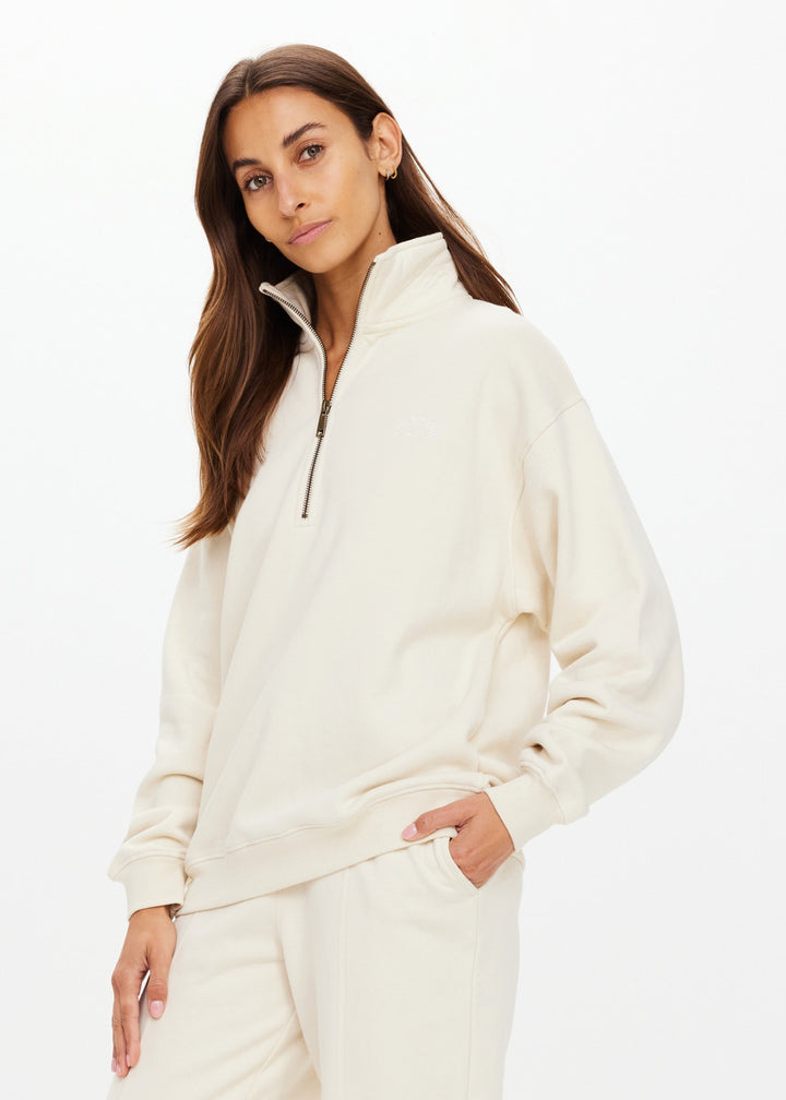 The Upside - Hamilton Wren Half Zip Sweater