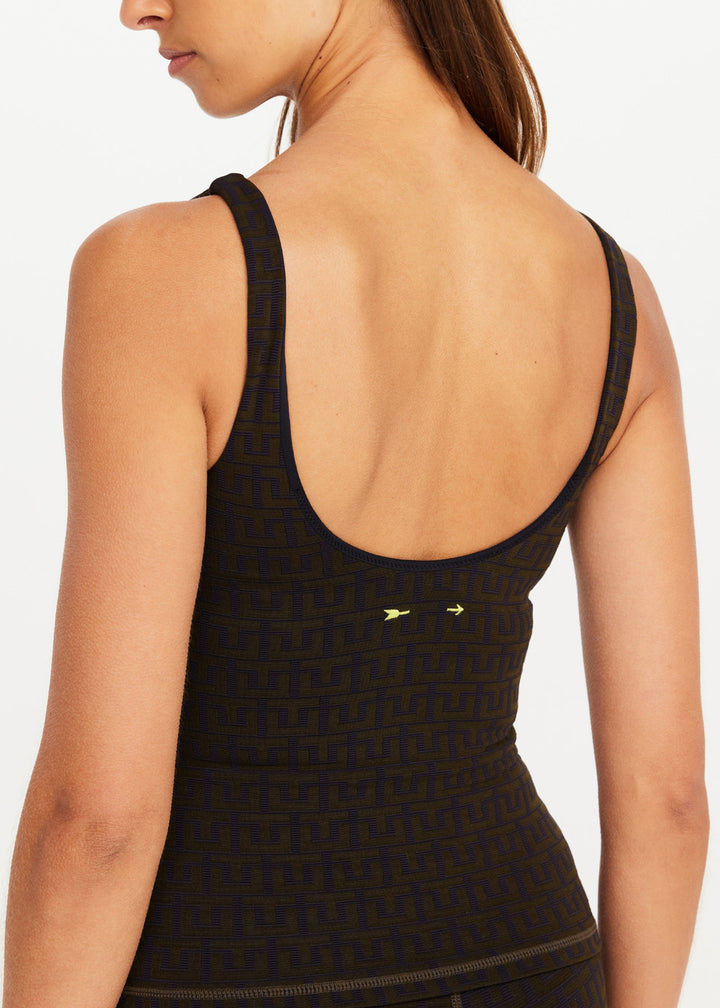 The Upside Castilla Amelia Tank Top Olive