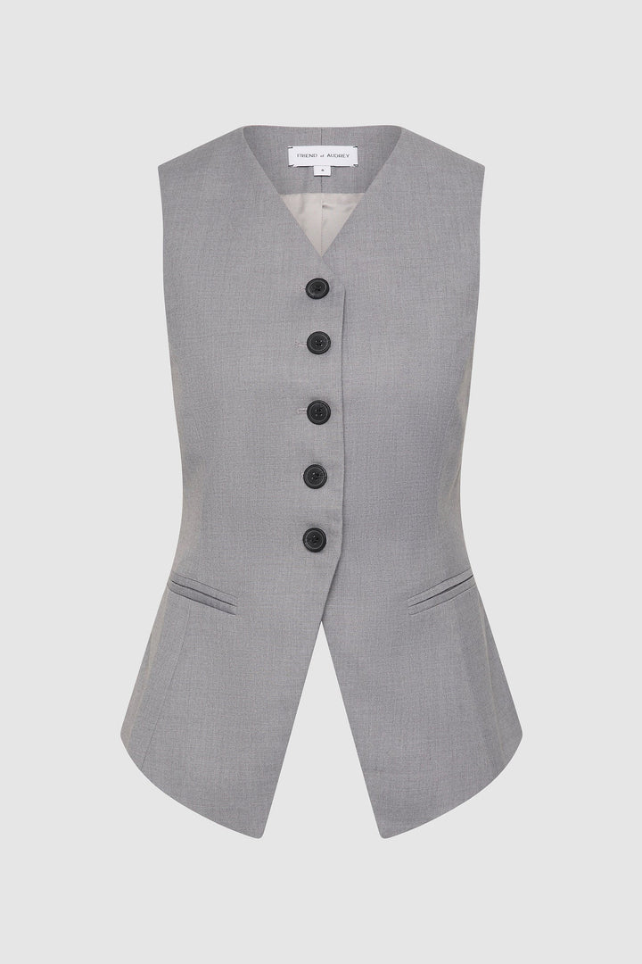Friend Of Audrey - The Grey Marle Vest Top