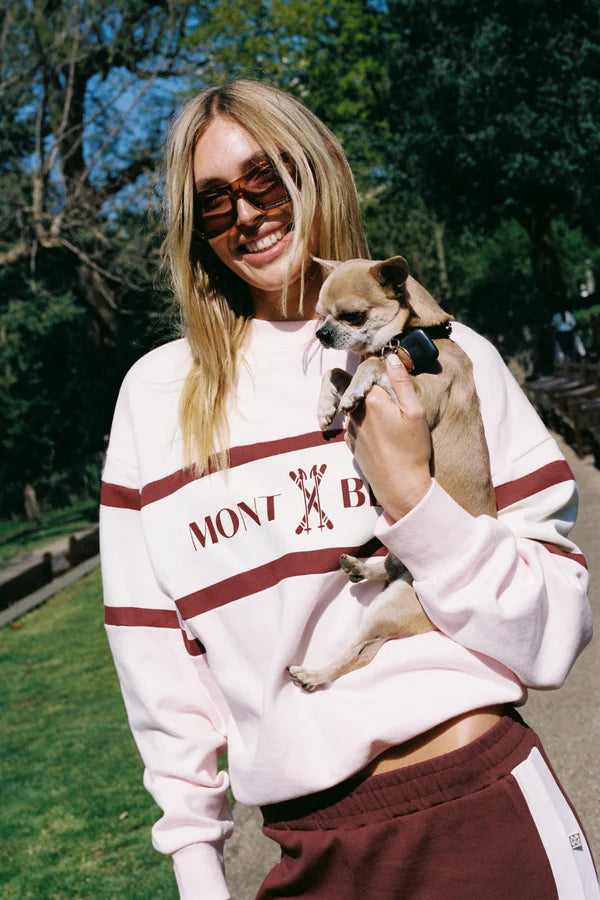 Araminta James - Alpine Sweatshirt - Light Blush