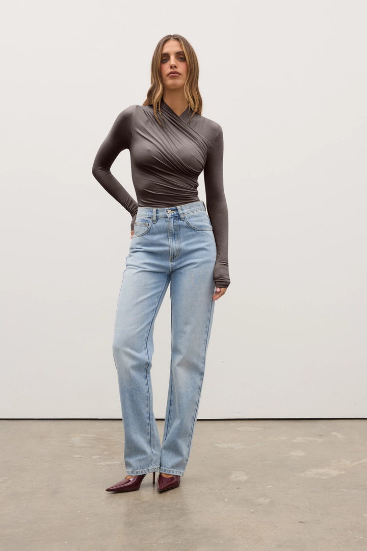 Bayse - Amrita Bodysuit - Smoke
