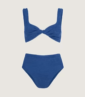 Hunza G Jamie Bikini Metallic Denim