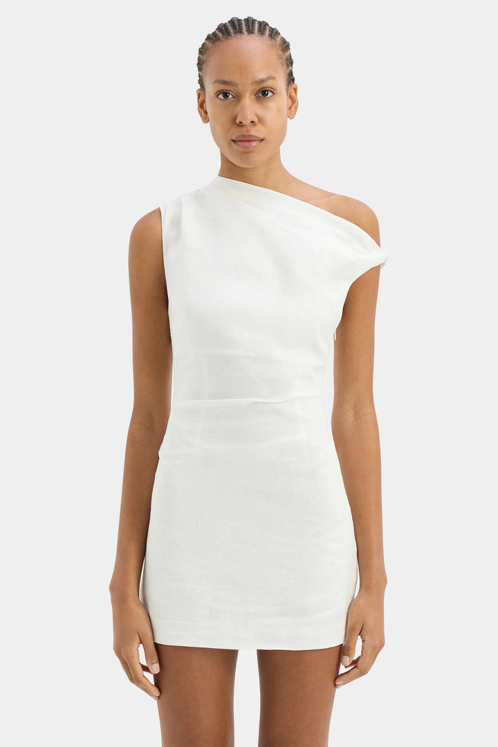 Sir - Tamara Knot Mini Dress - Ivory