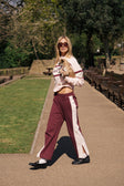 Araminta James - Saint Germain Knit Pant - Red Wine