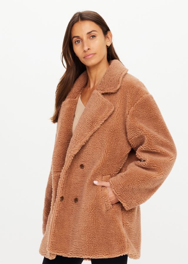 The Upside Gracie Teddy Coat