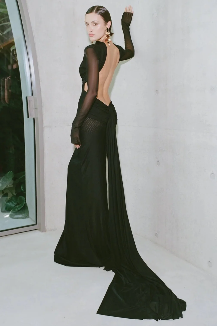EFFIE KATS - Monaco Gown - Black