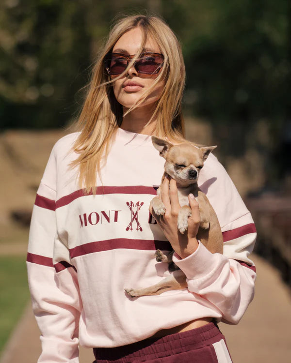 Araminta James - Alpine Sweatshirt - Light Blush