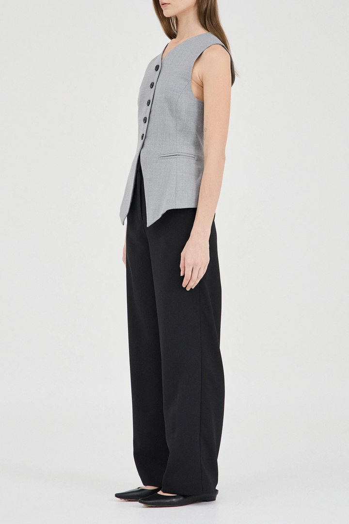 Friend Of Audrey - The Grey Marle Vest Top