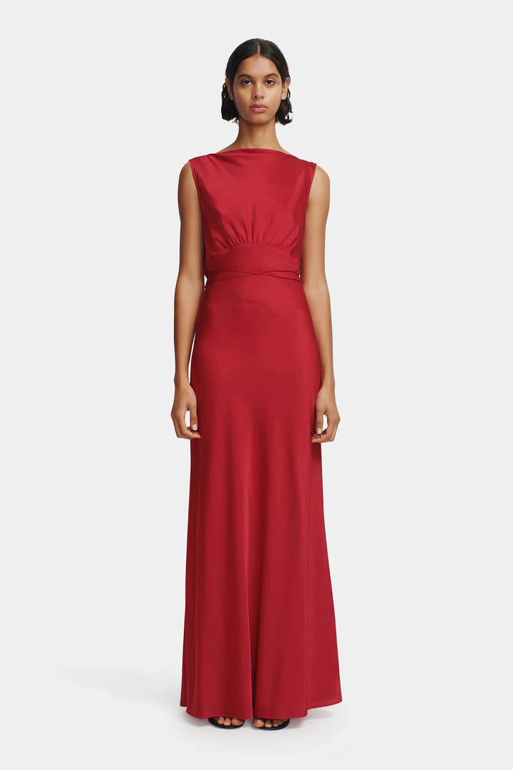 Hansen & Gretel - Clara Maxi Dress - Samba Red