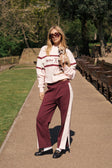 Araminta James - Saint Germain Knit Pant - Red Wine