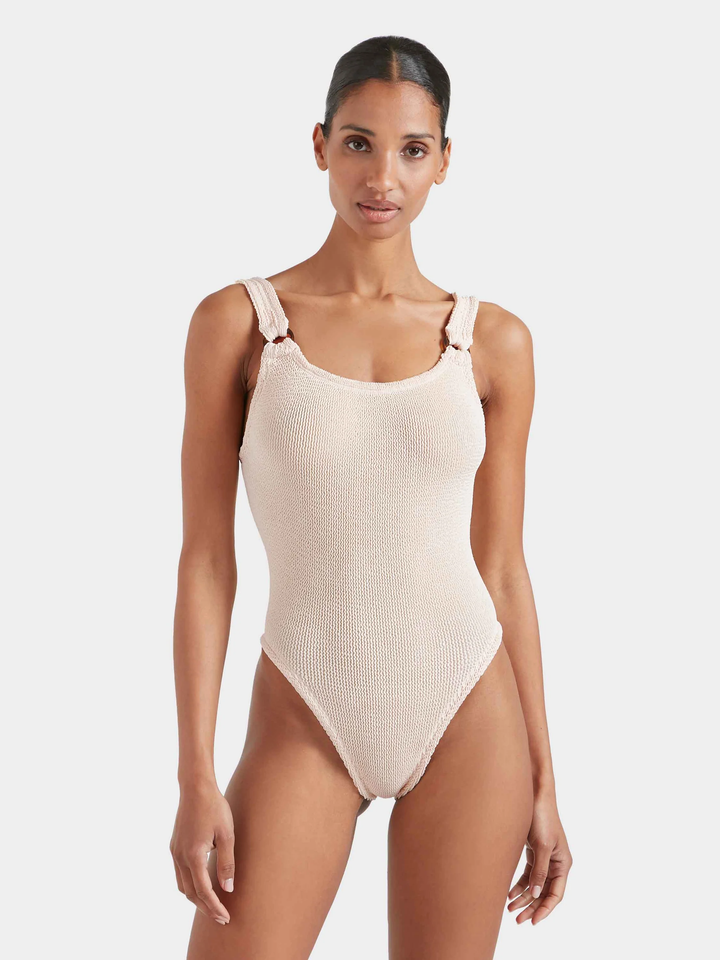 Hunza G Domino Swim Blush