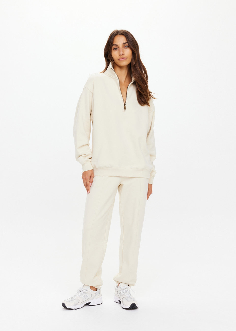 The Upside - Hamilton Wren Half Zip Sweater