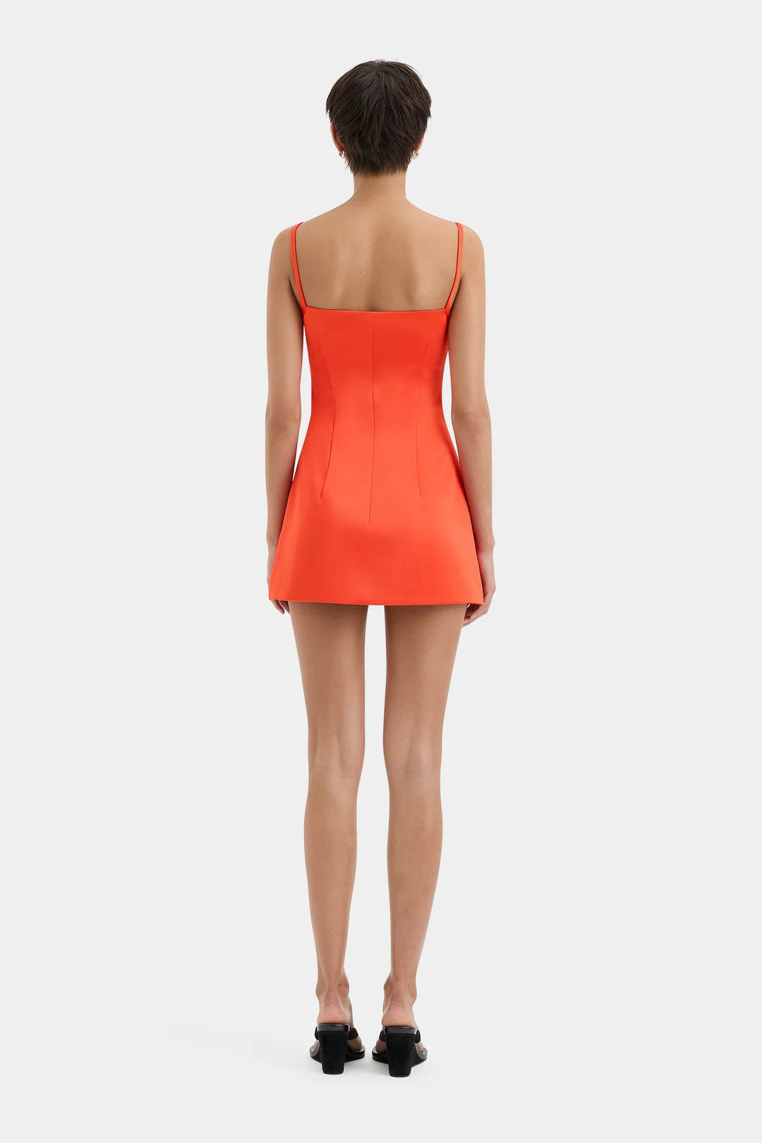 Sir The Label - Poppy Contoured Mini Dress - Tangerine Blanc Boutique Sir The Label - Poppy Contoured Mini Dress - Tangerine Blanc Boutique