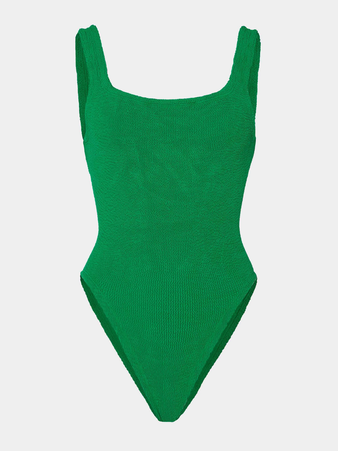 Hunza G Square Neck Swim Emerald