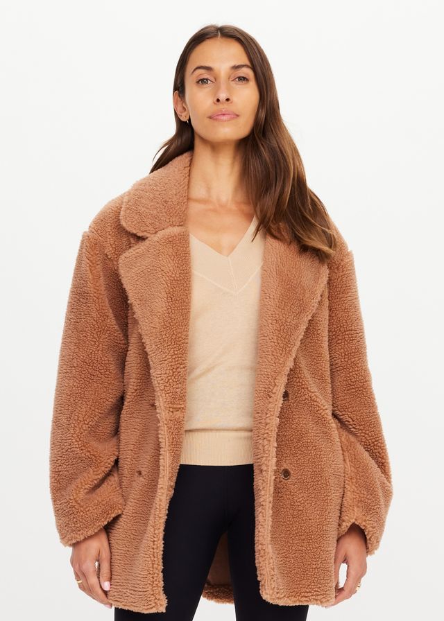 The Upside Gracie Teddy Coat