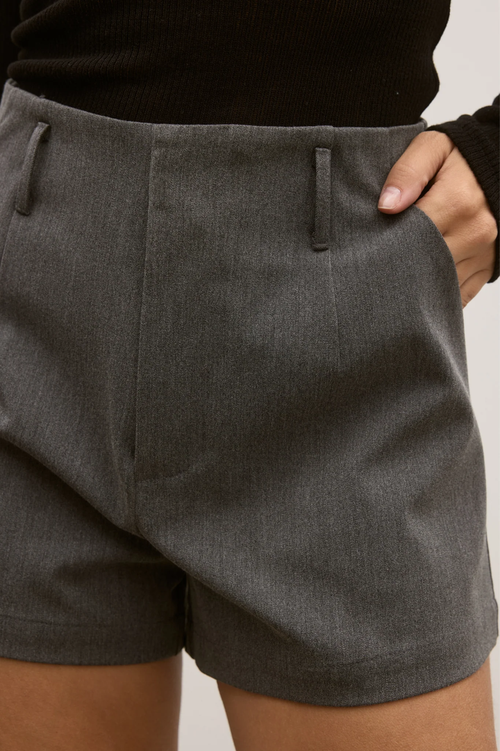 Bayse - Roxanne Micro Short - Dark Grey