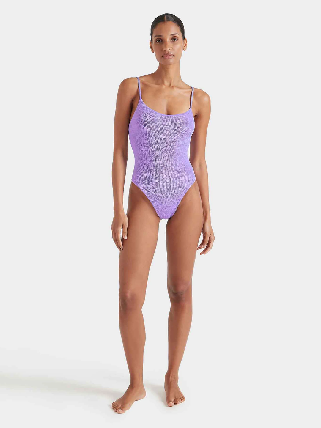 Hunza G Pamela Swim Lilac