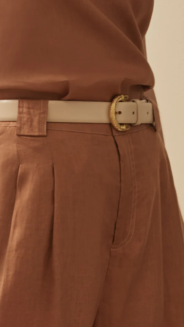 Sancia - The Lilla Belt - Ecru