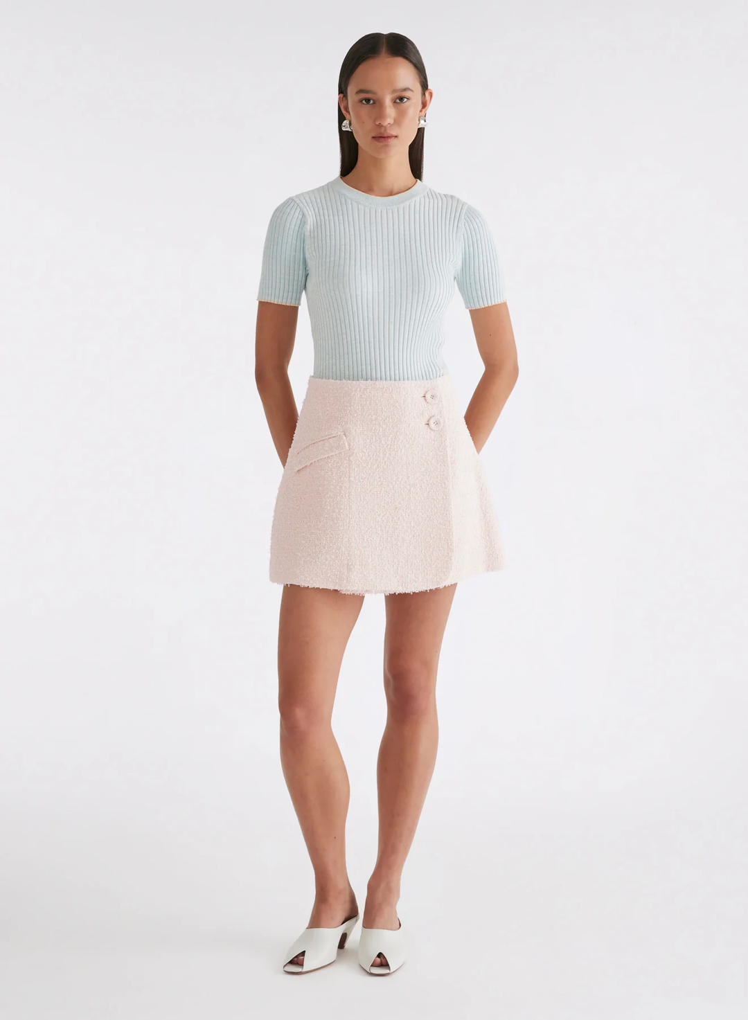 Anna Quan - Jenna Skirt - Blush