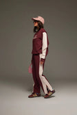 Araminta James - Saint Germain Knit Pant - Red Wine