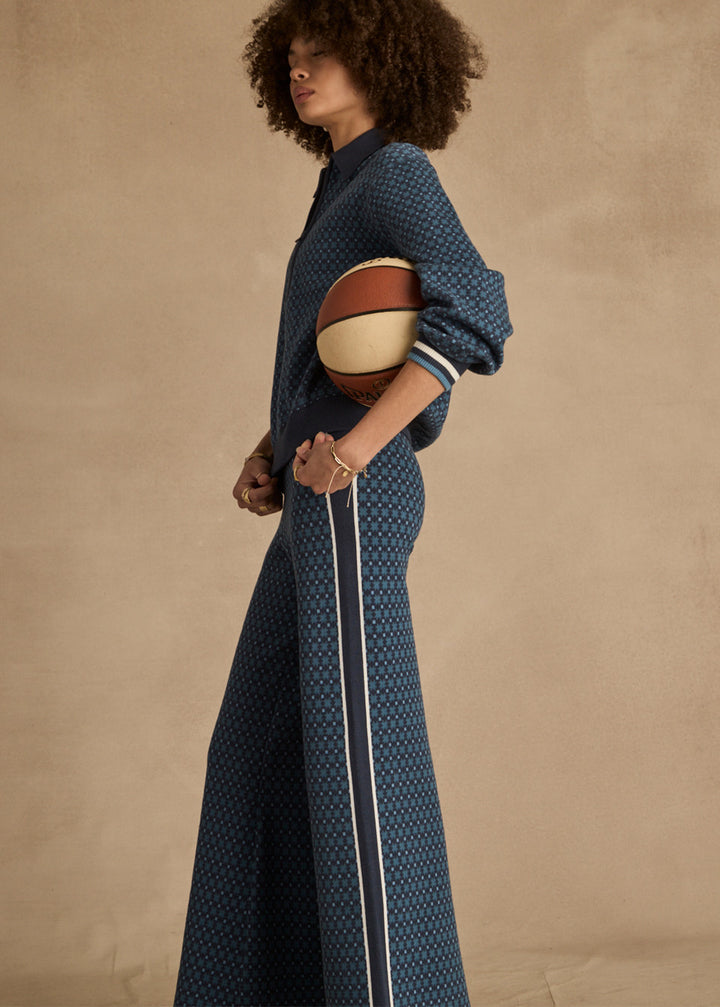 The Upside - Lumiere Zane Knit Collared Top