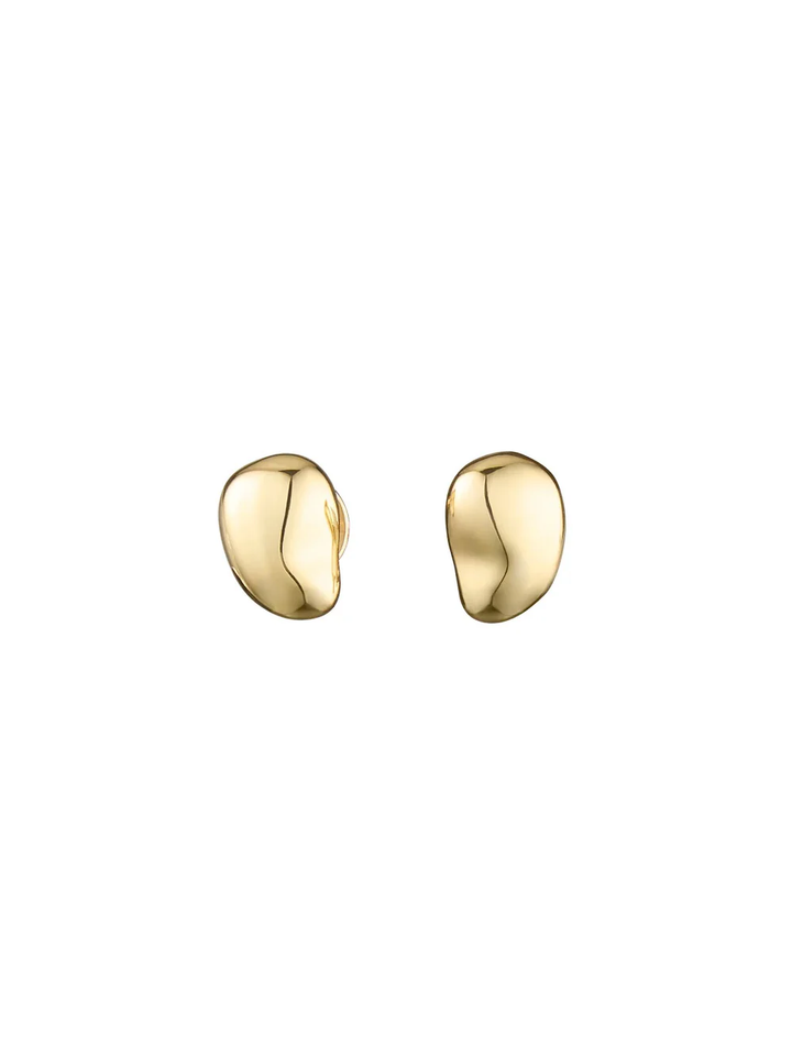 Bling Bar - Fava Piccola Studs - Gold