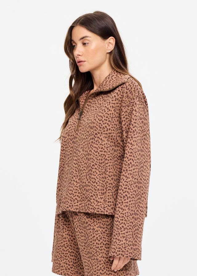 The Upside Javan Jones Quarter Zip Sweat