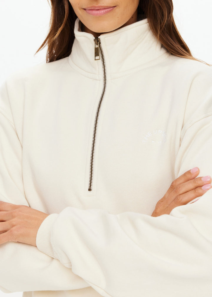 The Upside - Hamilton Wren Half Zip Sweater