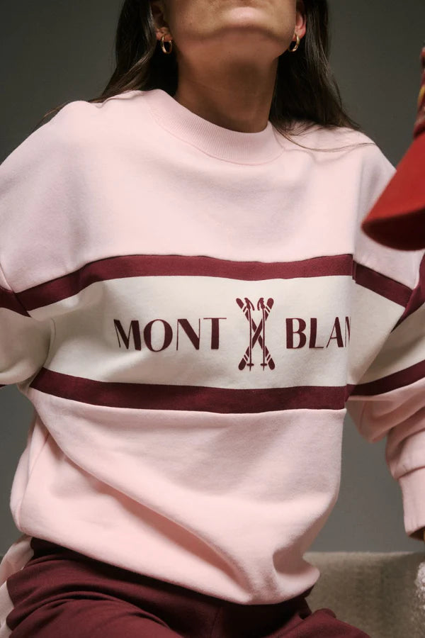 Araminta James - Alpine Sweatshirt - Light Blush