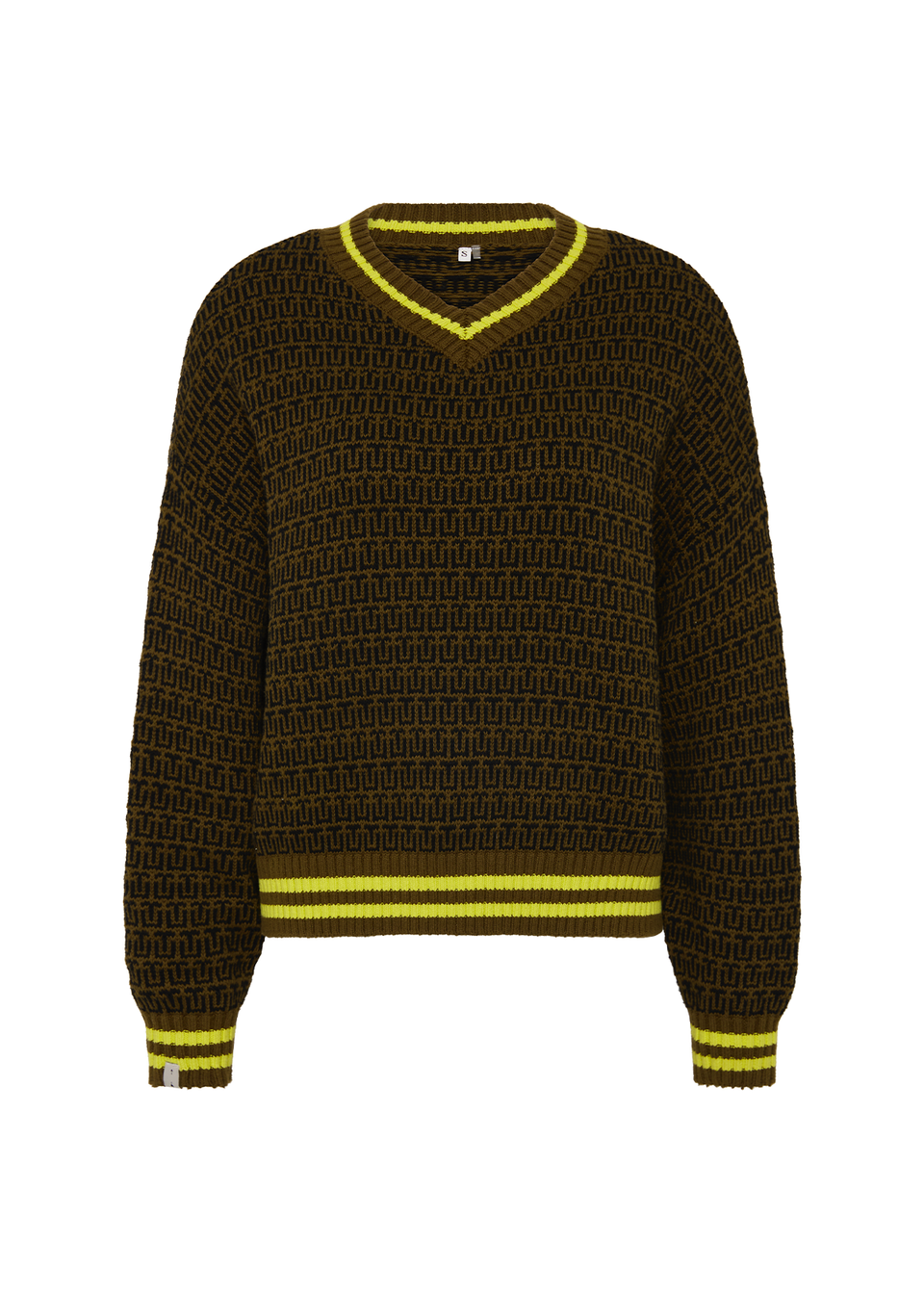 The Upside Castilla Clementine Knit Crew Olive
