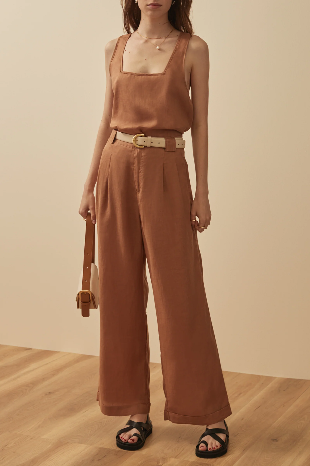 Sancia - The Lilla Belt - Ecru