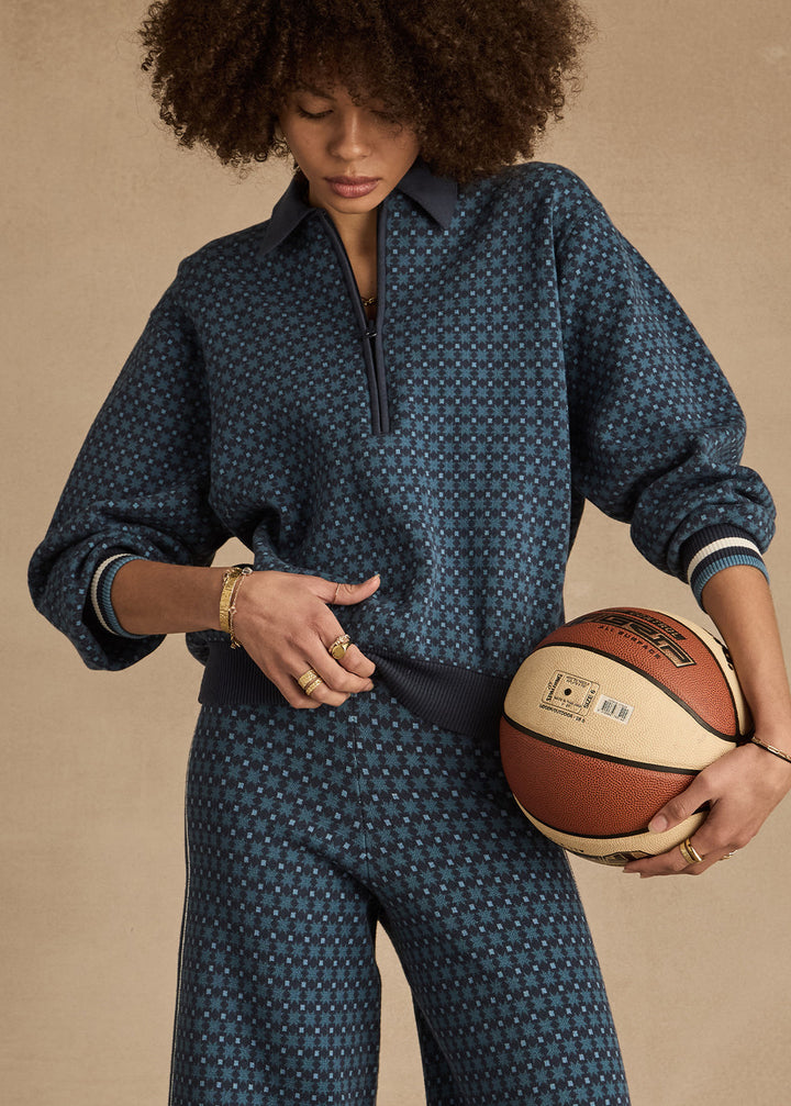 The Upside - Lumiere Zane Knit Collared Top