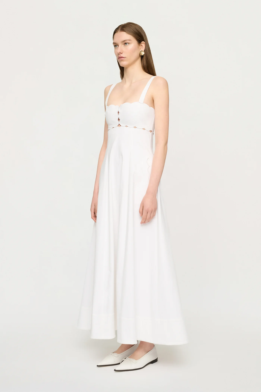 Clea - Paola Maxi Dress - White