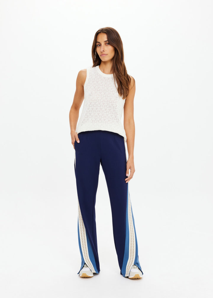 The Upside Petra Flare Navy