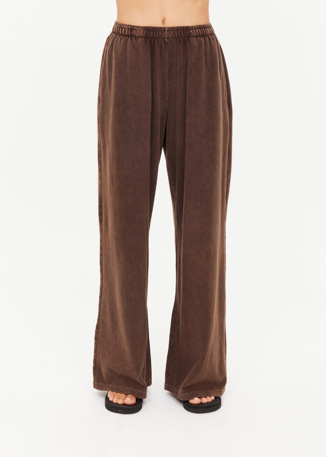 The Upside - SoHo Tokyo Wide Leg Pant - Brown