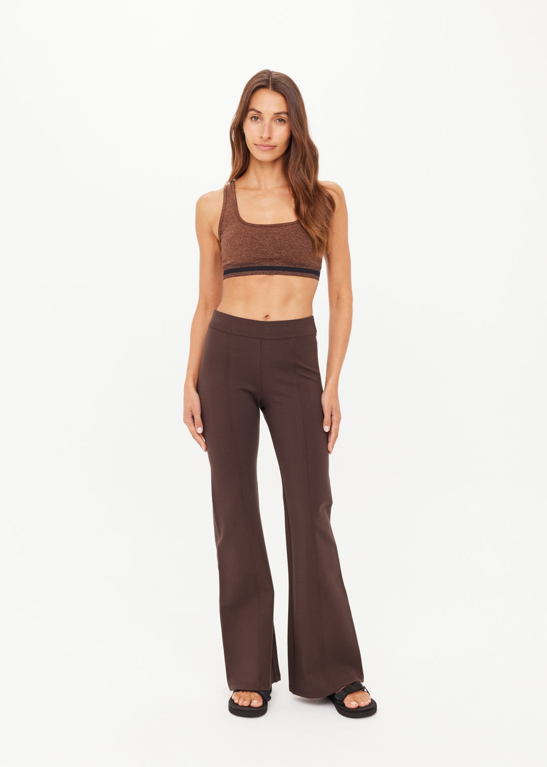 The Upside - Joyela Flare Pant - Chocolate