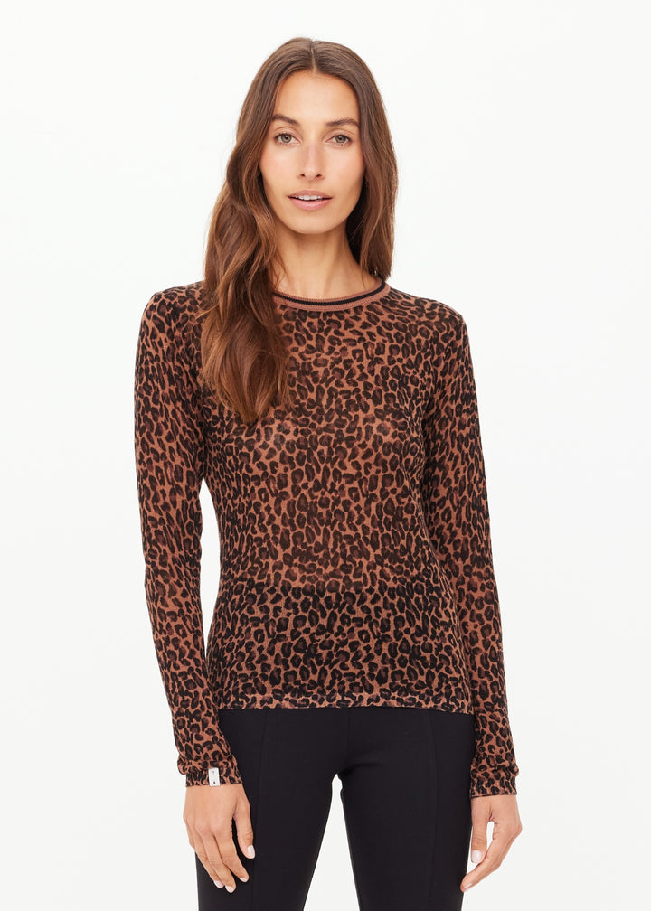 The Upside - Ludlow Ada Long Sleeve Knit - Leopard